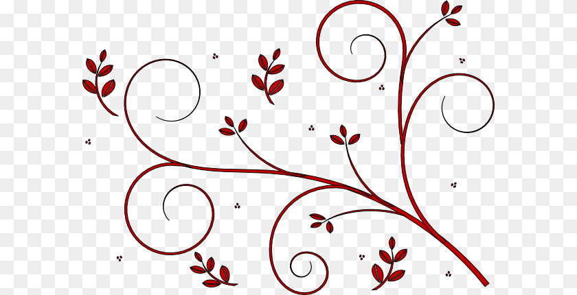 Oo Reddd Red Floral Vector, Art, Floral Design, Graphics, Pattern Sticker PNG