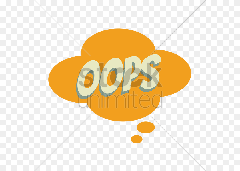 600x600 Oops Comic Speech Bubble Vector Image, Clothing, Hat Clipart PNG