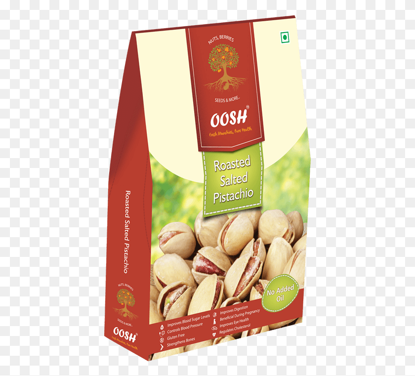 419x701 Oosh Roasted Salted Pistachio Dried Fruit, Plant, Food, Nut HD PNG Download