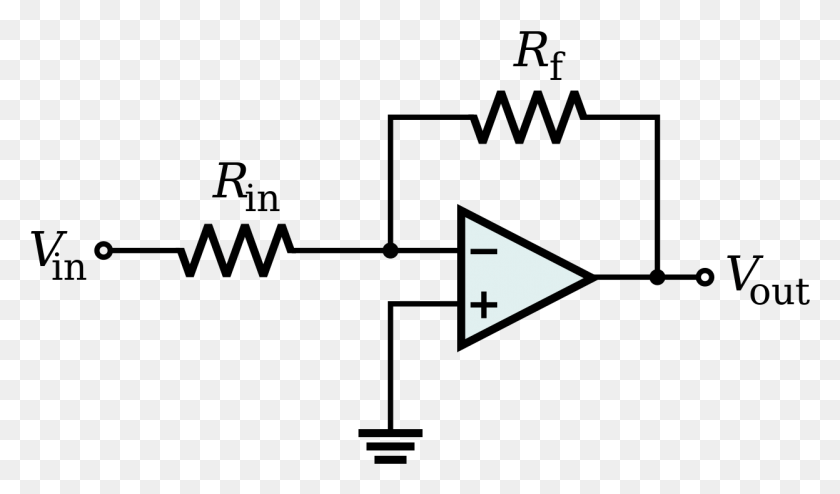 1247x695 Op Amp Inverting Amplifier Integrating Op Amp, Triangle HD PNG Download