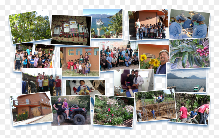 954x578 Opal House Collage Guatemala Collage, Person, Human, Poster HD PNG Download