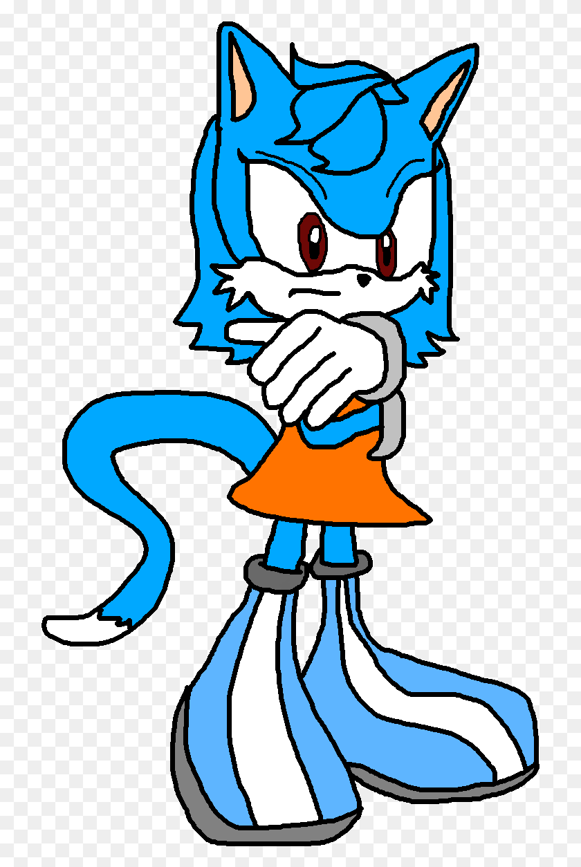 721x1194 Opal Sonic Cartoon, Performer, Cleaning HD PNG Download