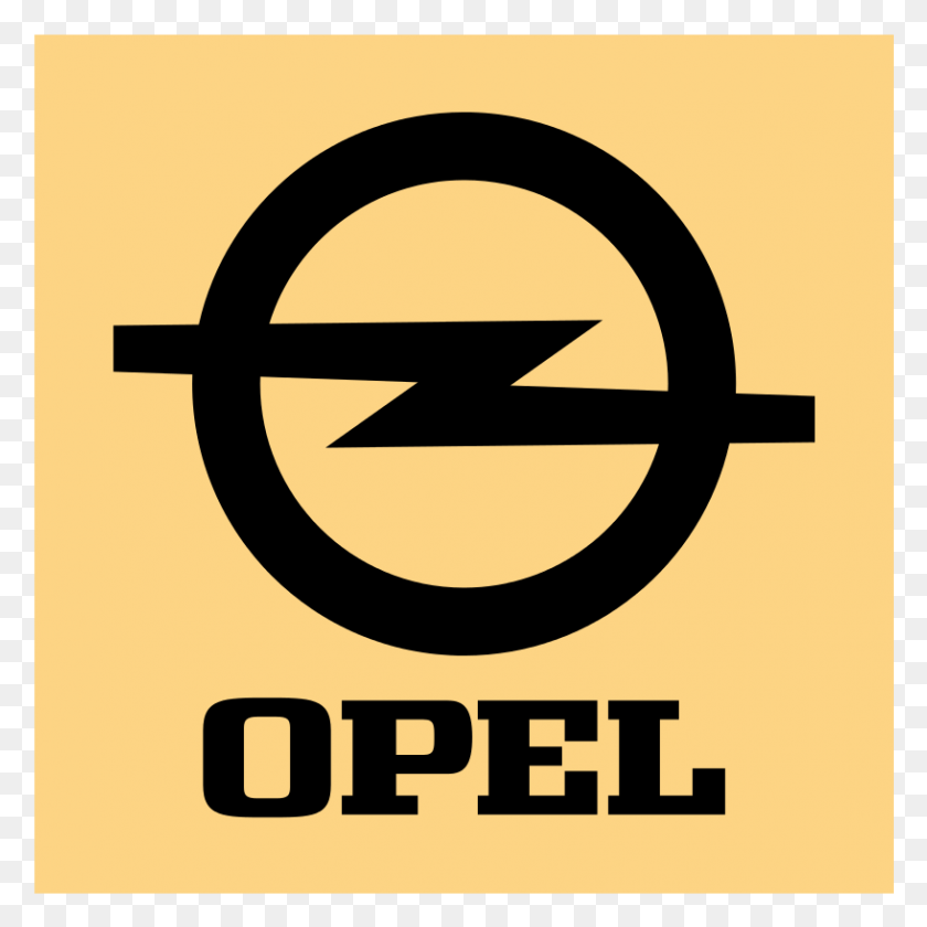 817x817 Descargar Png Opel Logo Handel Opel, Símbolo, Señal De Tráfico Hd Png