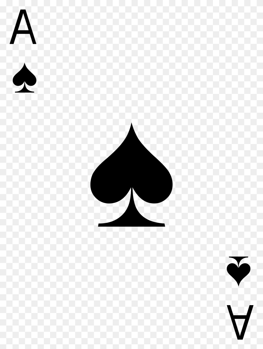 1884x2549 Open Ace Of Spades Clip Art, Gray, World Of Warcraft HD PNG Download