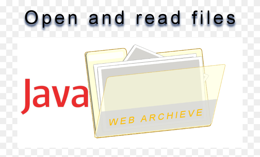 729x446 Open And Read Any File In A Java, Box, File Binder, File Folder HD PNG Download