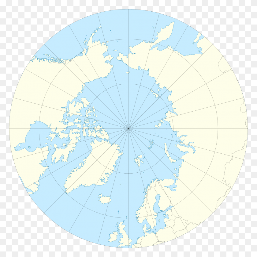 2000x1997 Open Arctic Map Svg, Outer Space, Astronomy, Space HD PNG Download