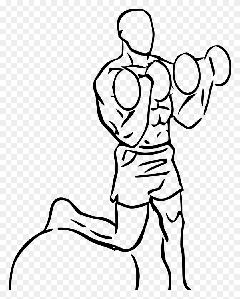 909x1152 Open Bicep Curls Drawing, Gray, World Of Warcraft HD PNG Download