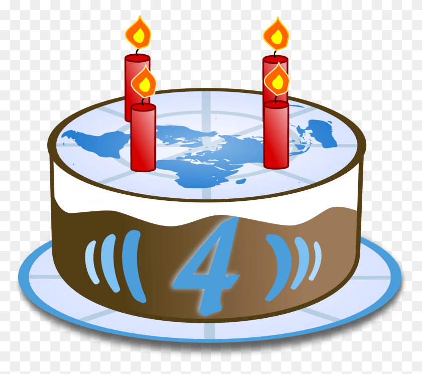 1956x1720 Открытый Торт Ко Дню Рождения 4, Торт, Десерт, Еда Hd Png Скачать