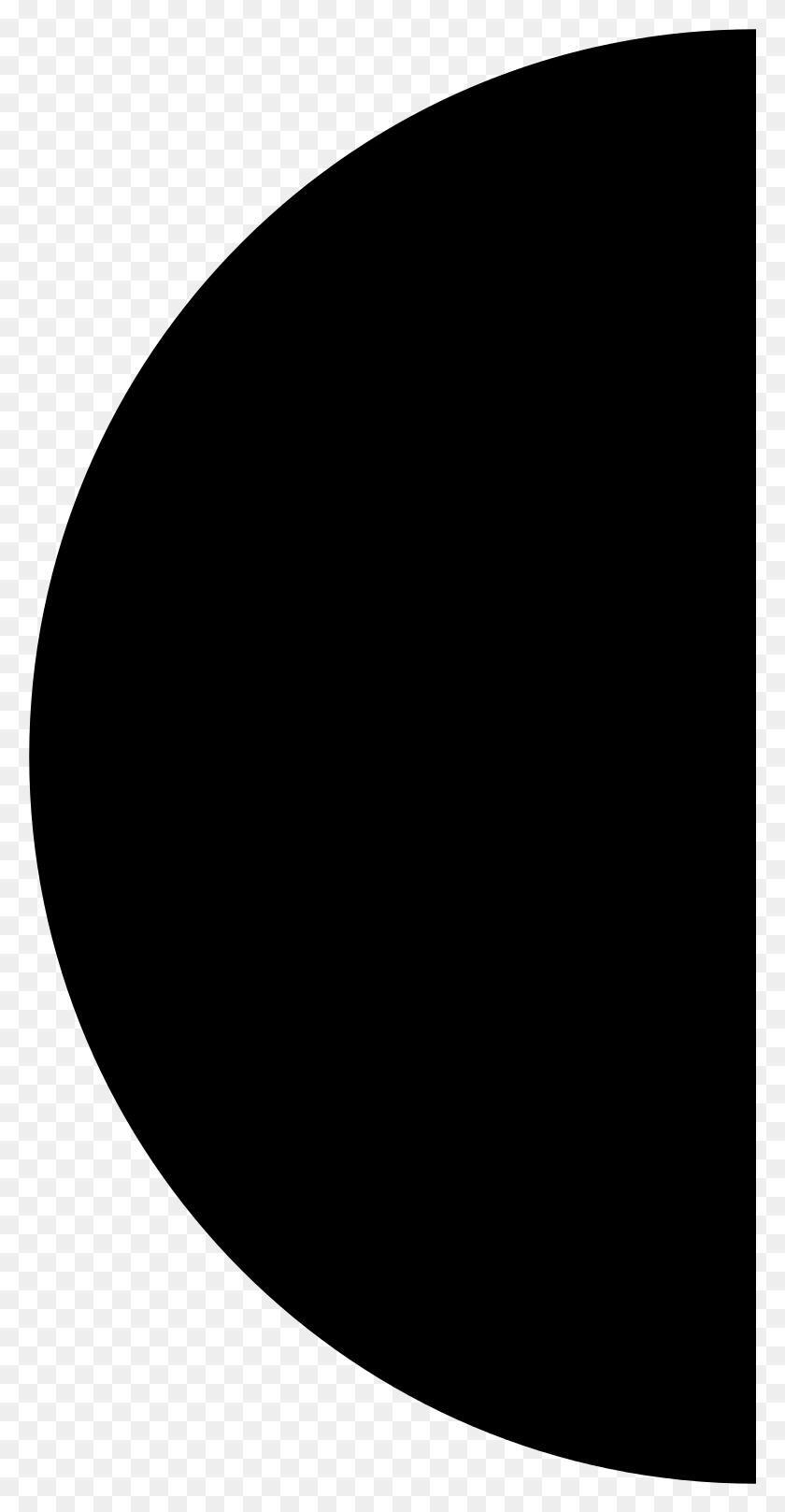 779x1557 Open Black Half Circle Transparent, Gray, World Of Warcraft HD PNG Download