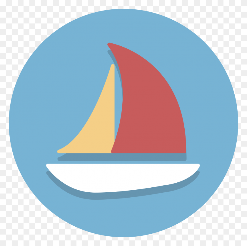 2000x2000 Descargar Png / Icono De Barco Abierto, Logotipo, Símbolo, Marca Registrada Hd Png