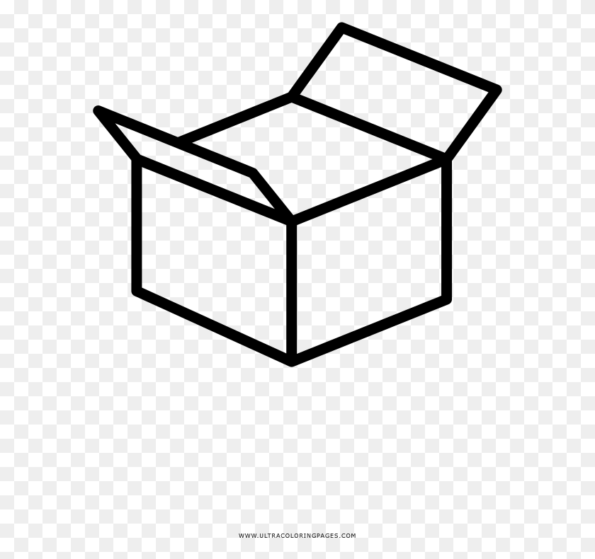 579x730 Раскраска Открытая Коробка, Серый, Мир Варкрафта Png Скачать