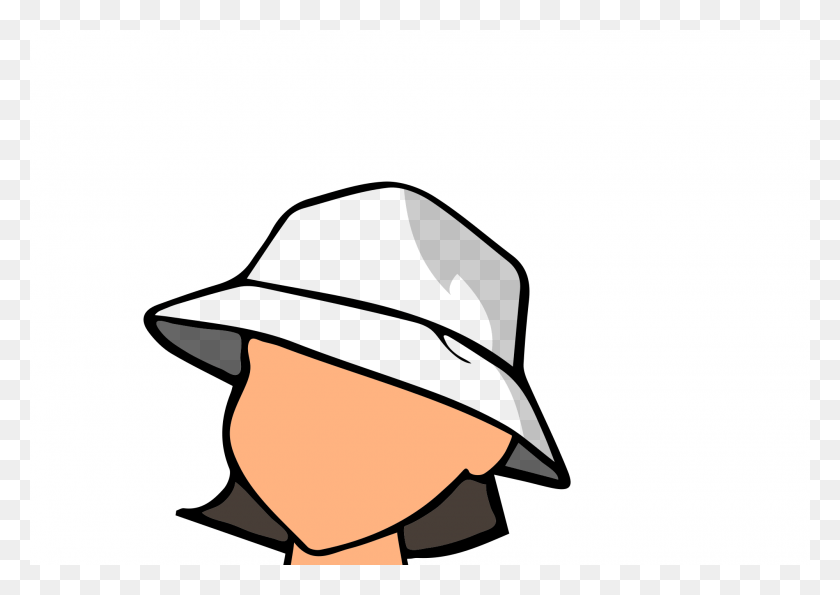 2000x1374 Open Bucket Hat Template, Clothing, Apparel, Sun Hat HD PNG Download