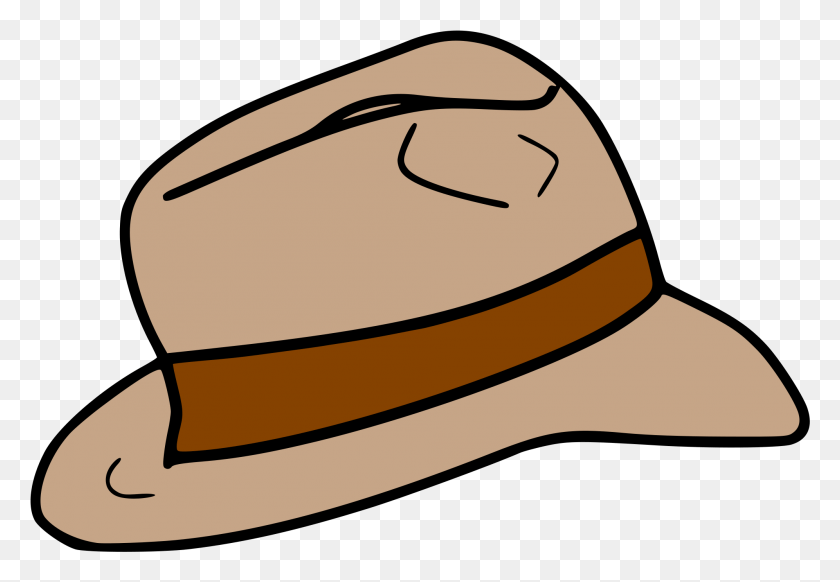 1993x1335 Open Cartoon Fedora Hat, Clothing, Apparel, Cowboy Hat HD PNG Download