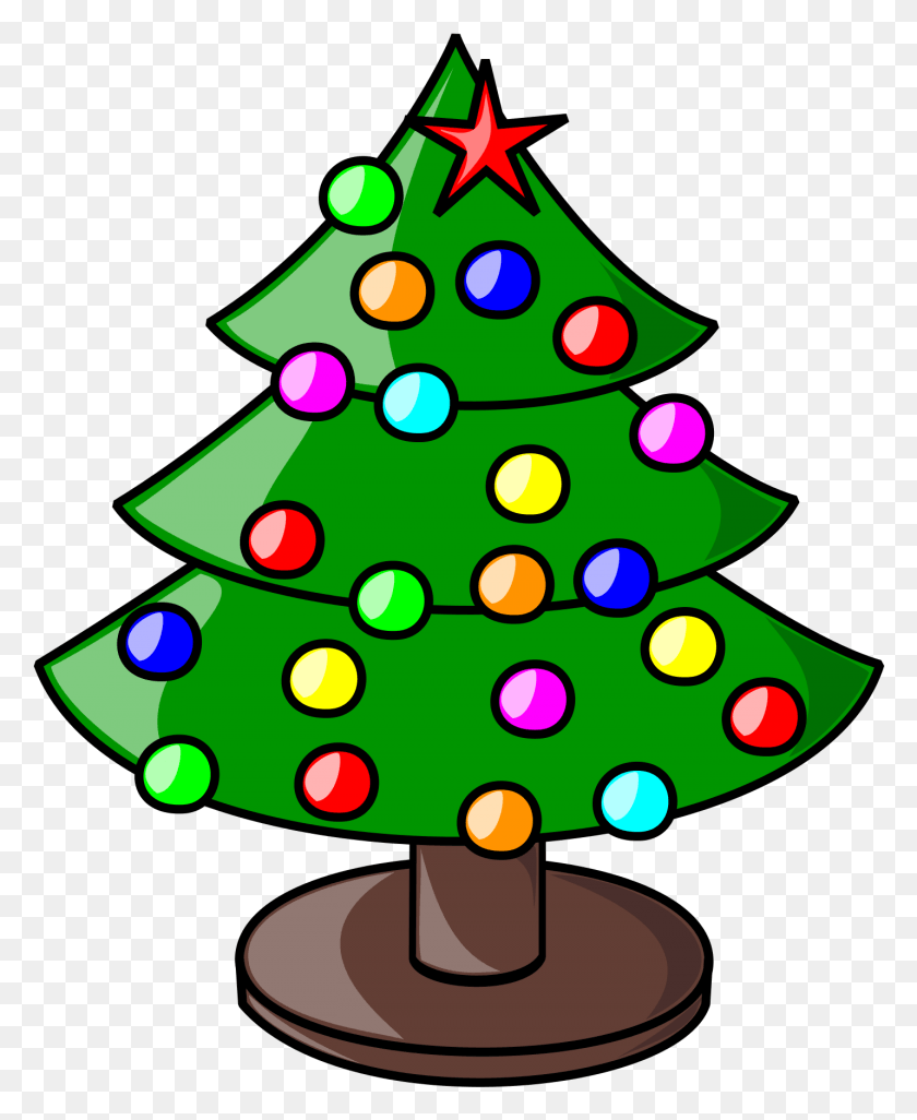 1430x1772 Open Christmas Tree Clipart, Tree, Plant, Ornament HD PNG Download