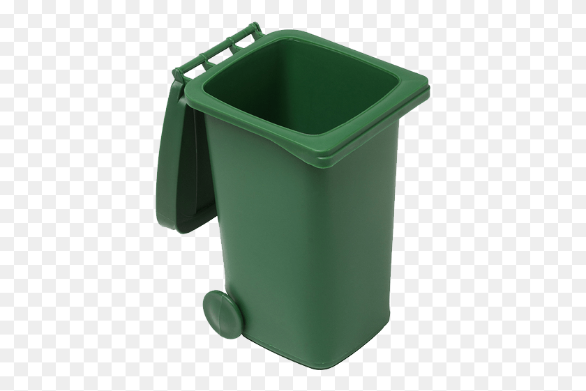 395x501 Open Colour Option Gallery Green Open Trash Can, Mailbox, Letterbox, Can HD PNG Download