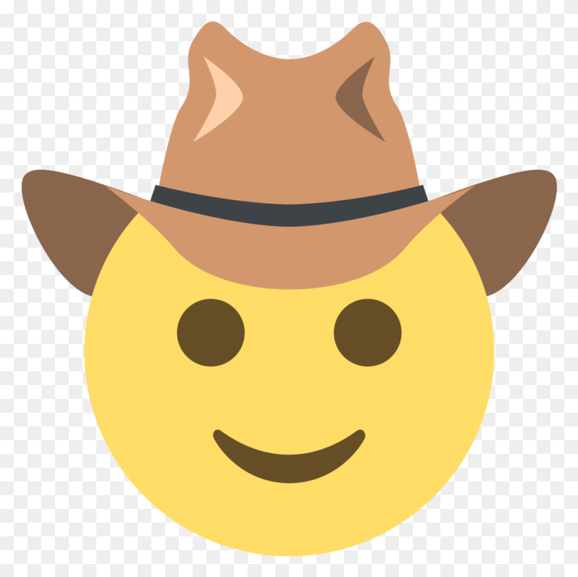 Open Cowboy Emoji, Clothing, Apparel, Cowboy Hat HD PNG Download ...