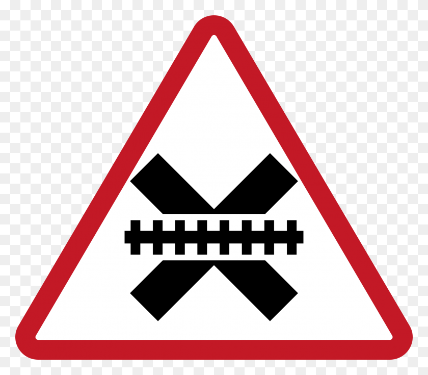 2000x1733 Open Cruce De Tren, Symbol, Sign, Road Sign HD PNG Download