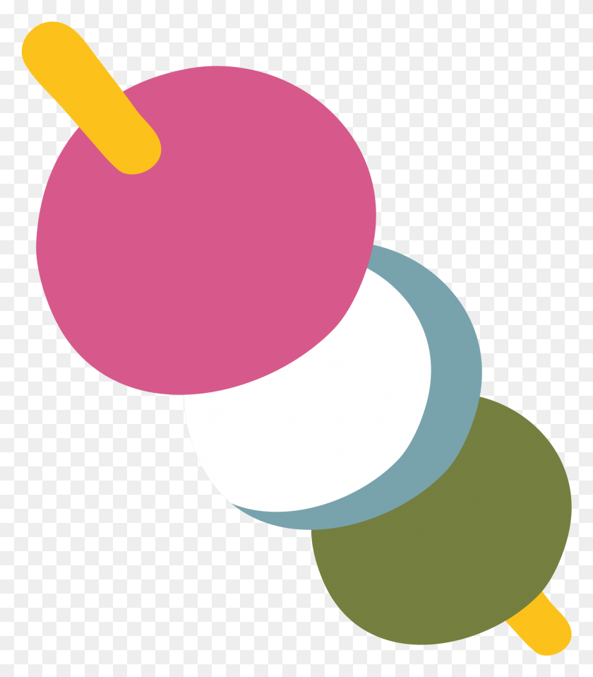 1729x1991 Open Dango Emoji, Sphere, Ball, Balloon HD PNG Download