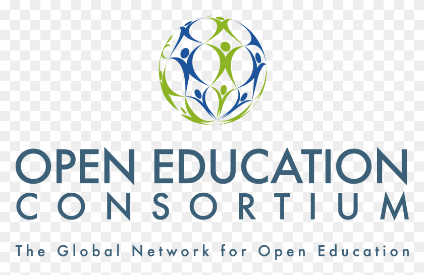 1399x871 Open Education Consortium Logo 01 Open Education Consortium, Symbol, Trademark, Recycling Symbol HD PNG Download