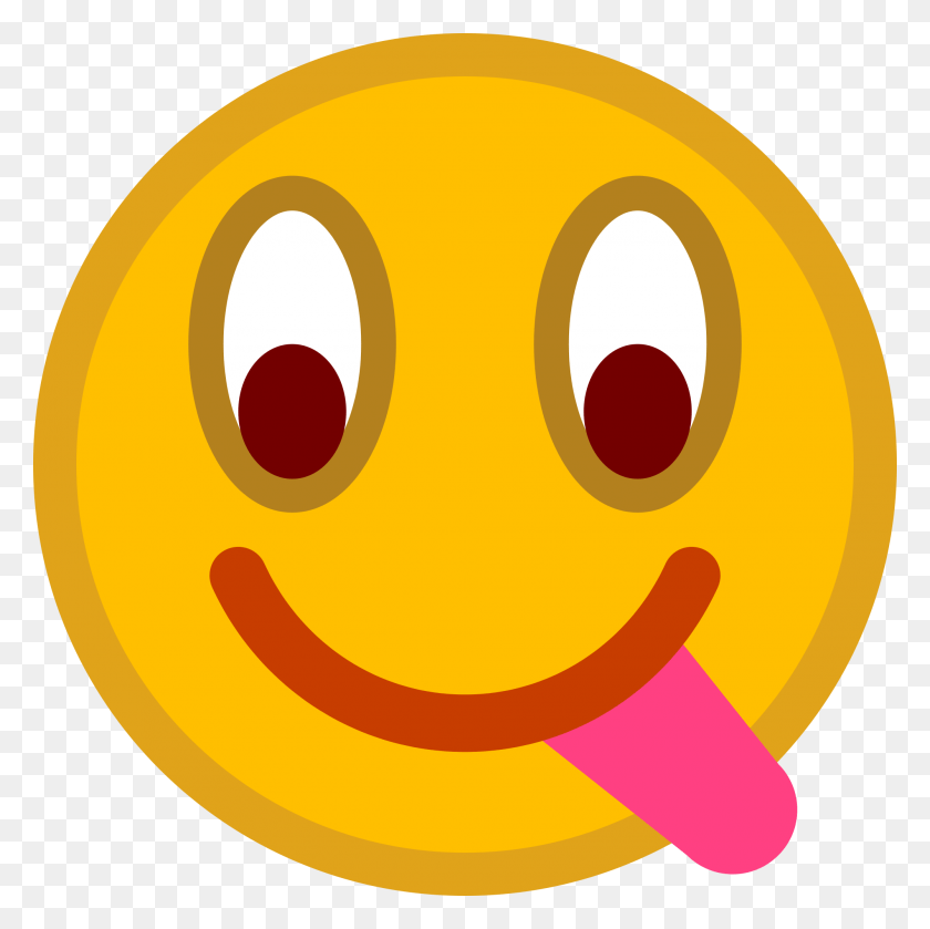 2000x2000 Open Emoticon Tongue, Plant, Food, Produce HD PNG Download