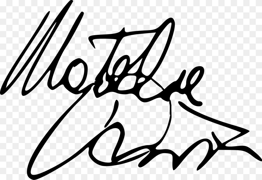 Open Firma De Natalie Portman, Gray Clipart PNG