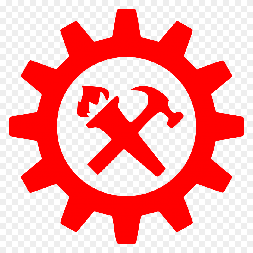2000x2000 Open Hammer And Torch, Machine, Gear HD PNG Download