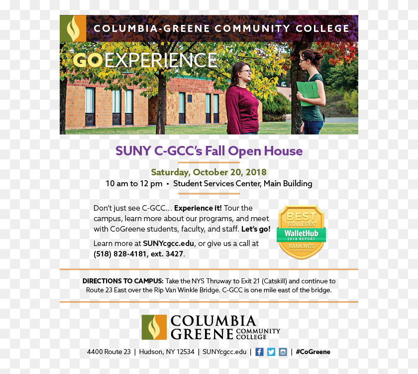 600x691 Open House At C Gcc Columbiagreene Community College, Person, Human, Advertisement HD PNG Download
