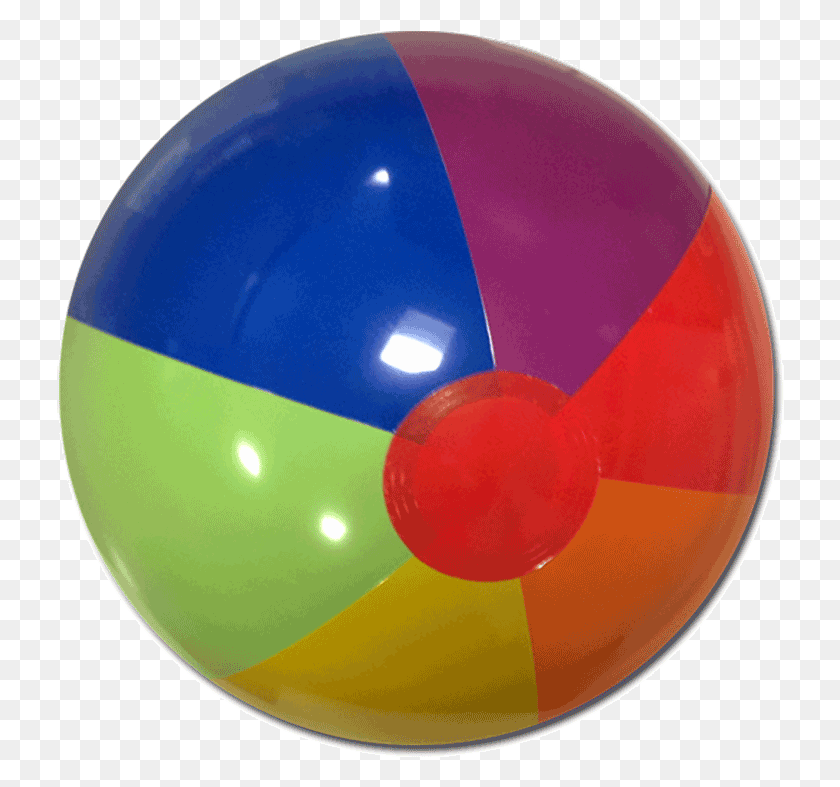 728x727 Open Image Beach Ball Rainbow, Ball, Sphere, Balloon HD PNG Download