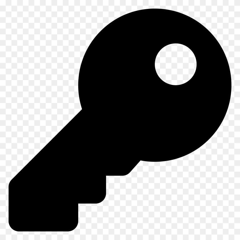2000x2000 Open Key Font Awesome, Серый, World Of Warcraft Hd Png Скачать