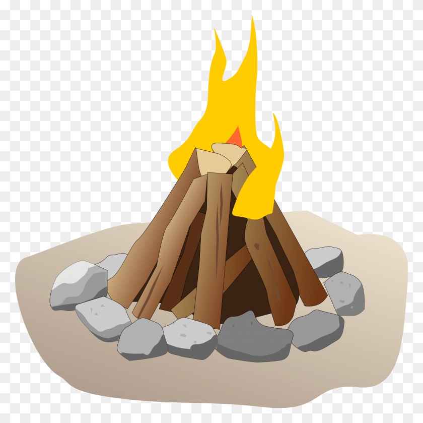 2000x2000 Open Lgereld, Fire, Bonfire, Flame HD PNG Download