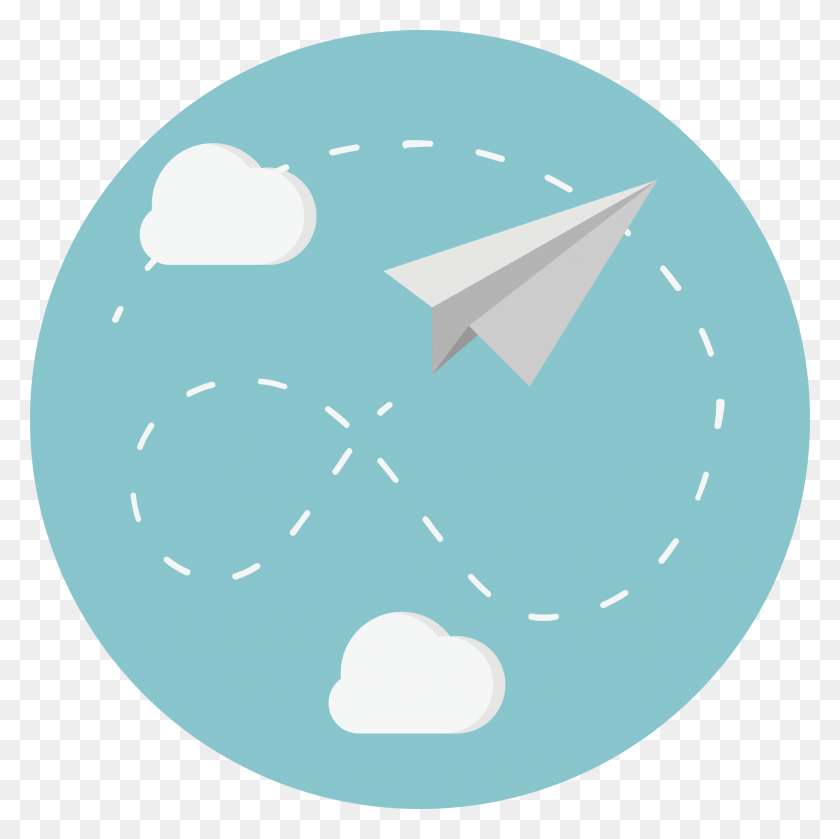 2000x2000 Open Logo Paper Plane, Sphere, Astronomy, Outer Space HD PNG Download