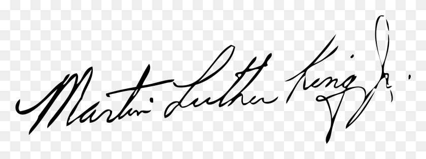 1944x637 Открыть Подпись Мартина Лютера Кинга Младшего, Серый, Мир Варкрафта Png Скачать