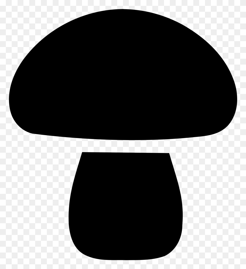 1911x2098 Open Mushroom Svg, Gray, World Of Warcraft HD PNG Download