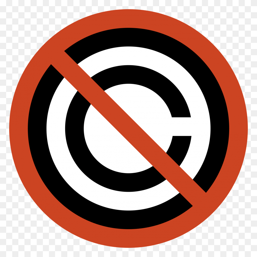2000x2000 Open Non Copyright Logo, Symbol, Tape, Sign HD PNG Download