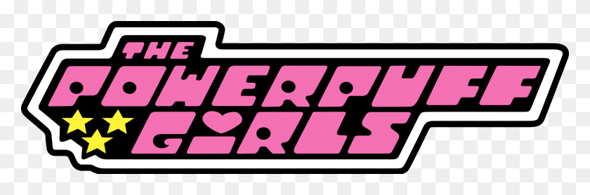 2000x560 Open Powerpuff Girls 1998 Logo, Text, Label, Number HD PNG Download