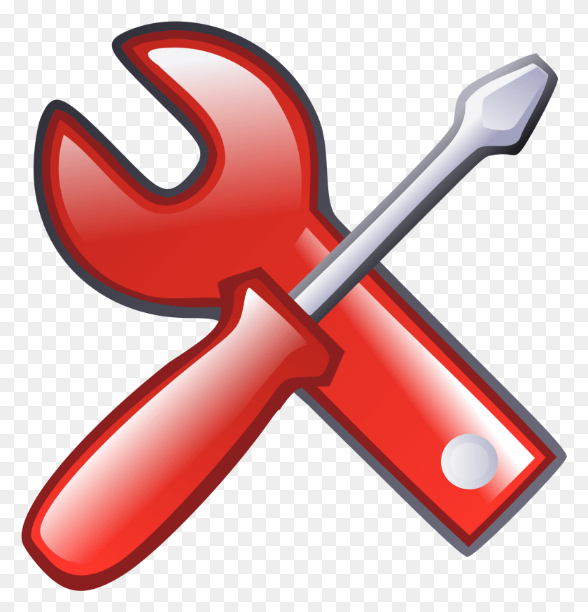 1672x1745 Open Red Tools Icon, Tool, Screwdriver, Hammer HD PNG Download
