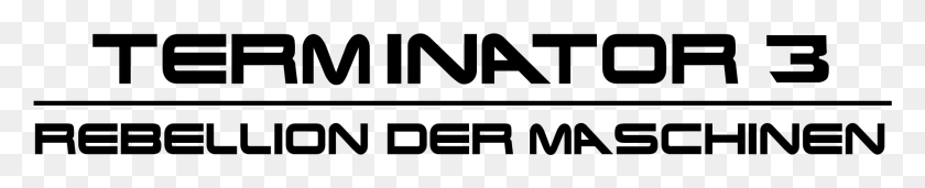 1895x271 Open Terminator 3 Logo, Gray, World Of Warcraft HD PNG Download