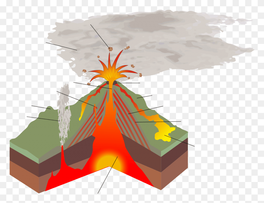 1620x1220 Open Volcano Structure, Mountain, Outdoors, Nature HD PNG Download