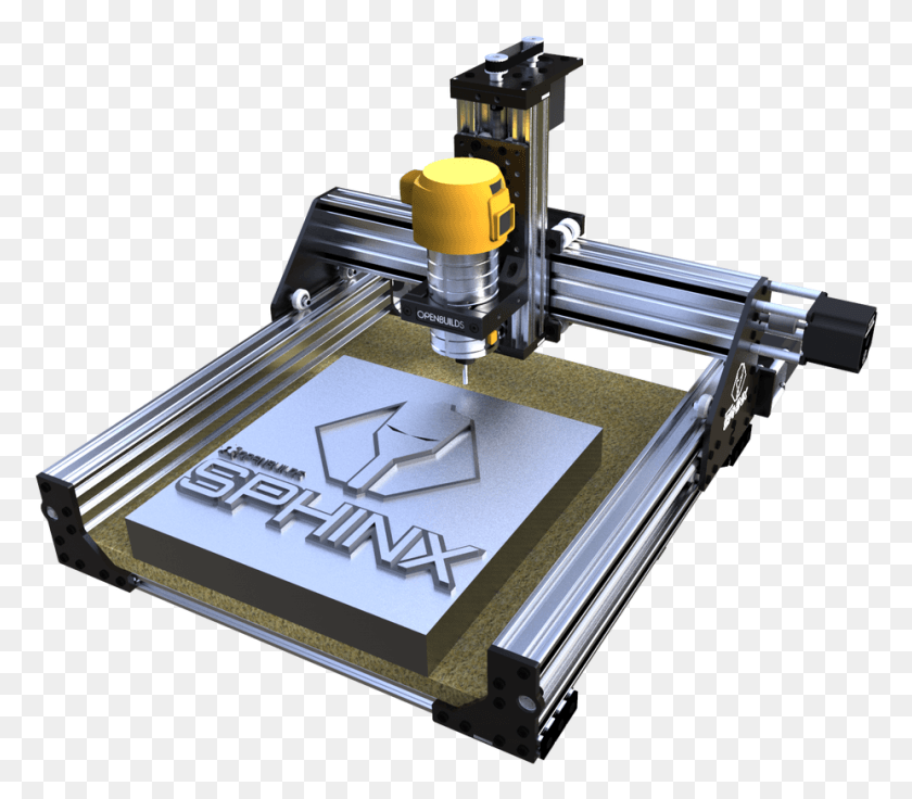926x803 Openbuilds Sphinx 55 Sphinx Cnc, Tool, Machine, Clamp HD PNG Download