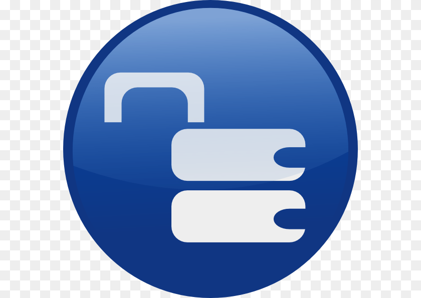 588x595 Opened Lock Insecure Clip Art, Sign, Symbol, Disk Sticker PNG