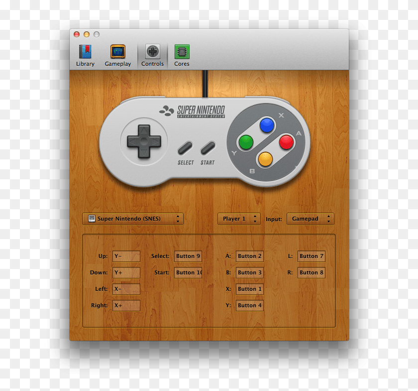 660x725 Openemu Controller Configuration Screen Super Mario World Controller Buttons, Electronics, Text, Joystick HD PNG Download