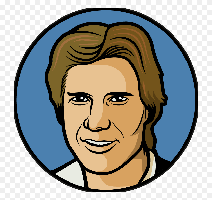 729x729 Openershort Leg Draw Han Solo Easy Step, Face, Person, Human HD PNG Download