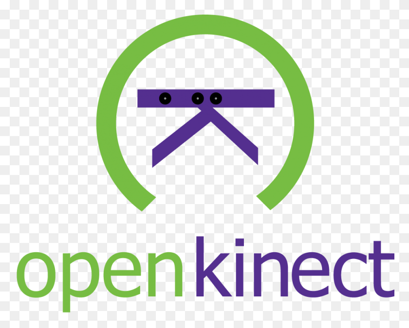 959x757 Descargar Png Openkinect Y Opencv Openkinect Logotipo, Símbolo, Marca Registrada, Cartel Hd Png