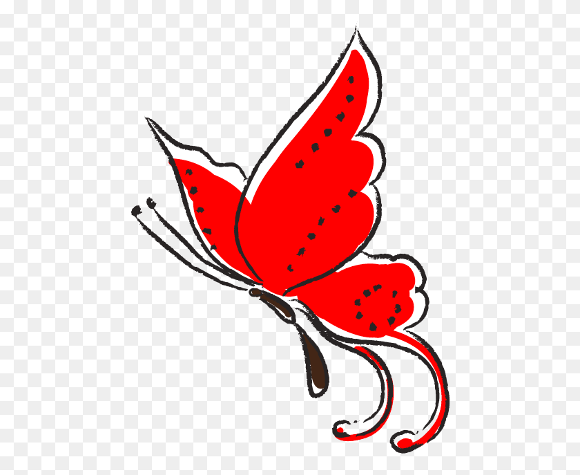 464x627 Descargar Png / Opera Mariposa Mariposa, Gráficos, Diseño Floral Hd Png
