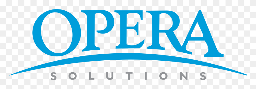 3800x1132 Opera Solutions Opera Solutions Transparent Logo, Text, Word, Number HD PNG Download