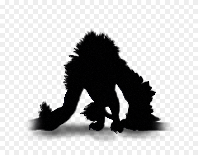 655x600 Opinicus Witcher Griffin Silhouette, Wildlife, Animal, Mammal HD PNG Download