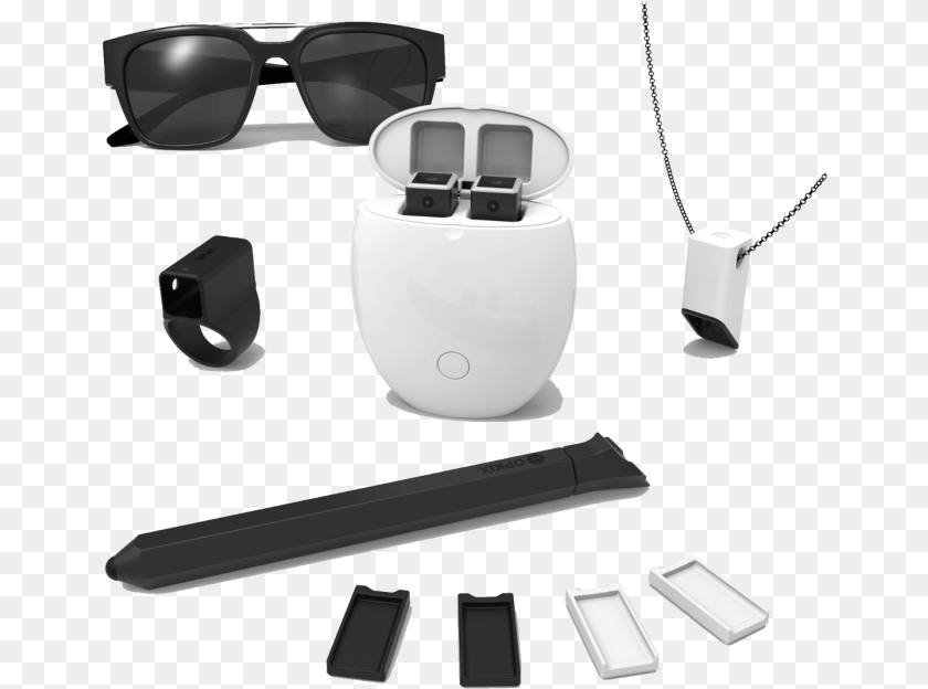 659x624 Opkix Camera, Accessories, Sunglasses, Blade, Dagger Clipart PNG