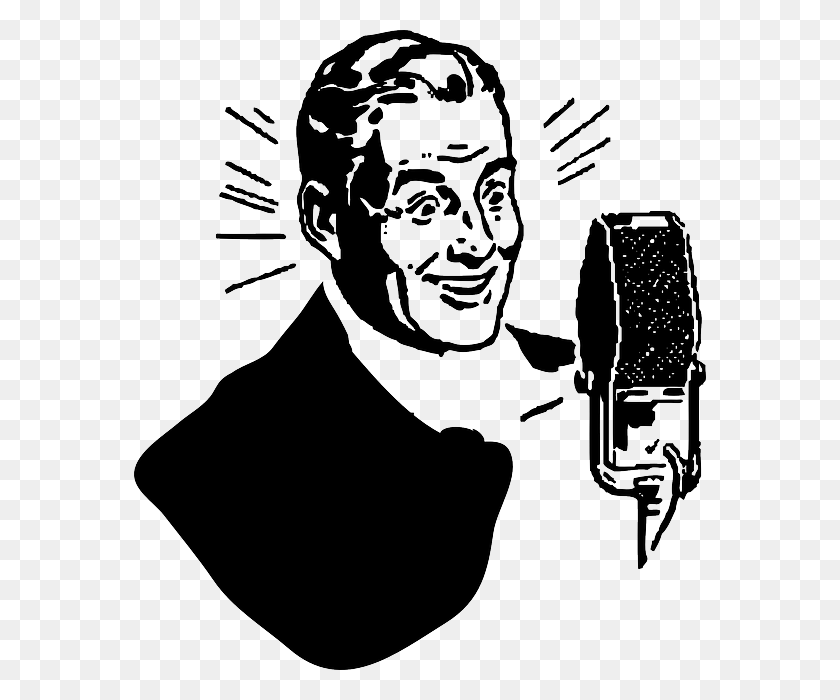 572x640 Oprah Drawing Microphone Don T Ask Me To Borrow Money, Person, Human, Face HD PNG Download