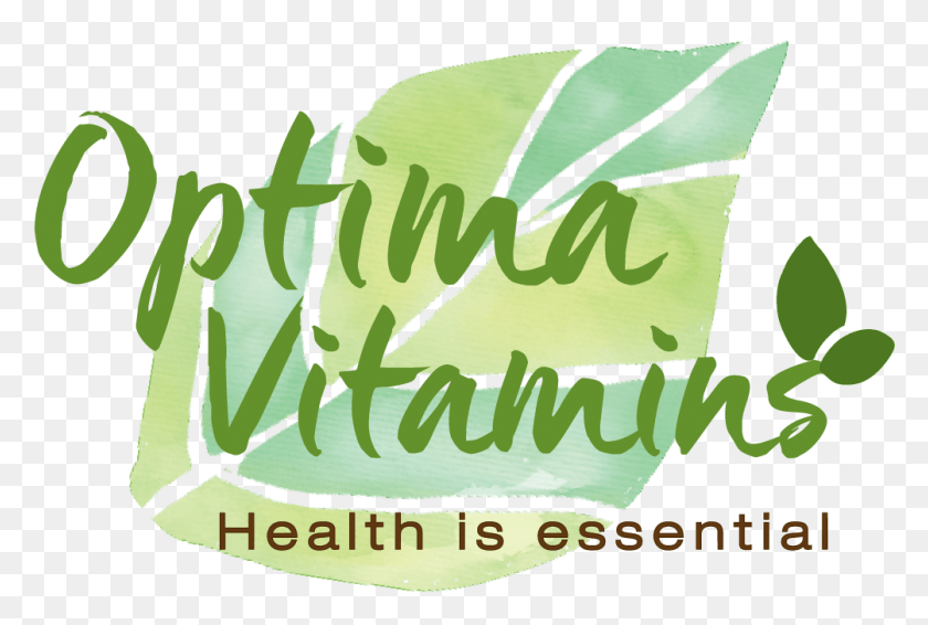 1003x651 Логотип Optima Vitamins Логотип Витаминной Добавки, Текст, Растение, Почерк Hd Png Скачать