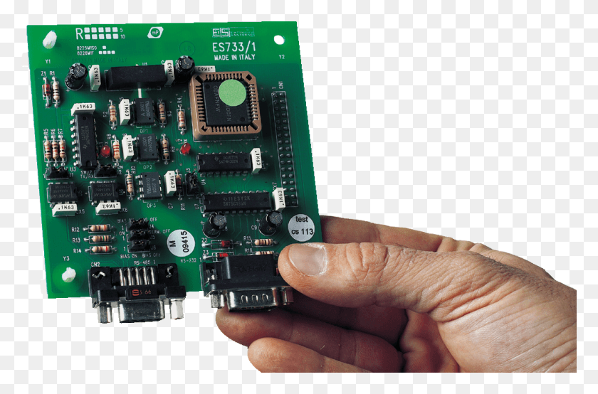 1024x649 Option Encoder Pcb Es836 Penta Electronic Component, Person, Human, Electronic Chip HD PNG Download